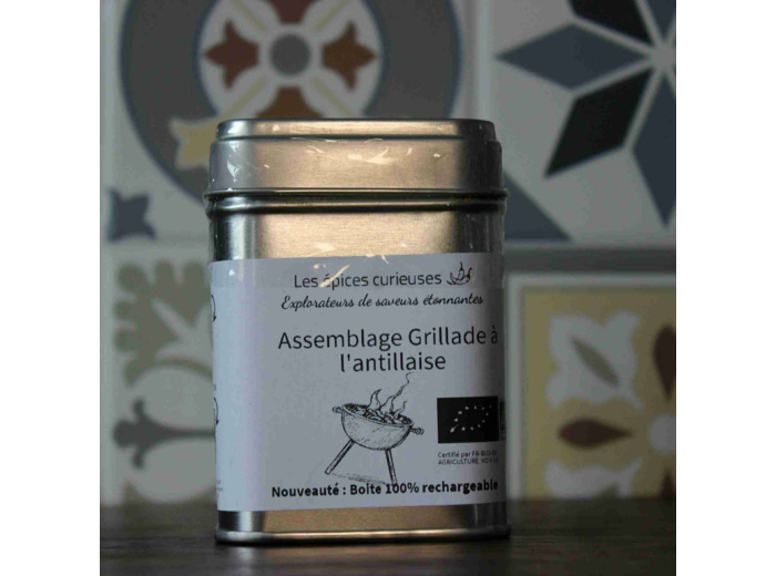 Assemblage Grillade à l'antillaise - 40G - Boite métal
