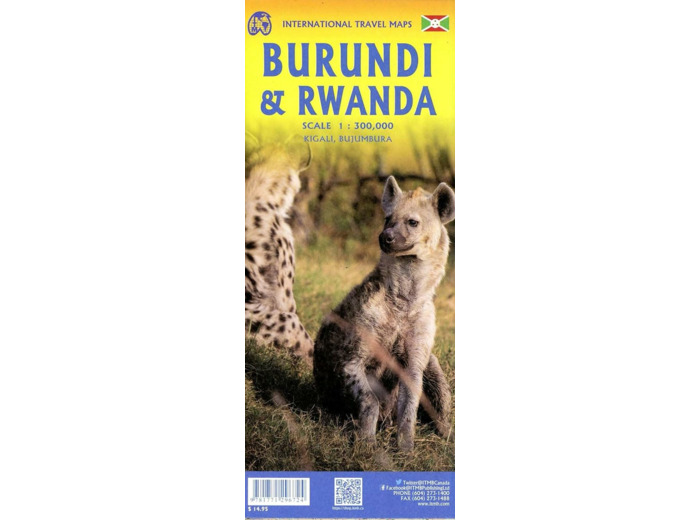 RWANDA AND BURUNDI 1: 300'000