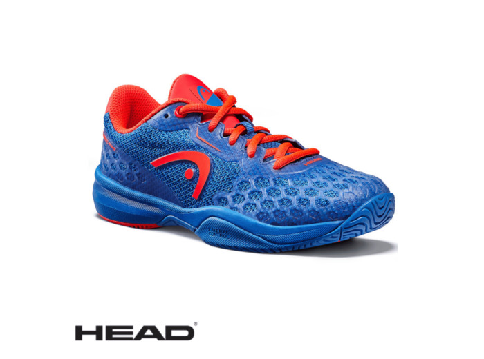 HEAD REVOLT PRO 3.0 ALL COURT Royal Blue/Neon Red Kids