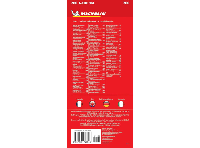 CARTE NATIONALE MONTENEGRO