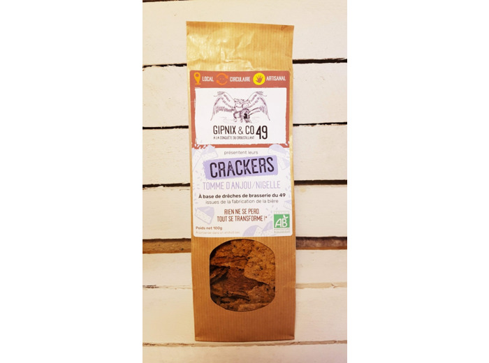 Crackers tomme d'anjou nigelle