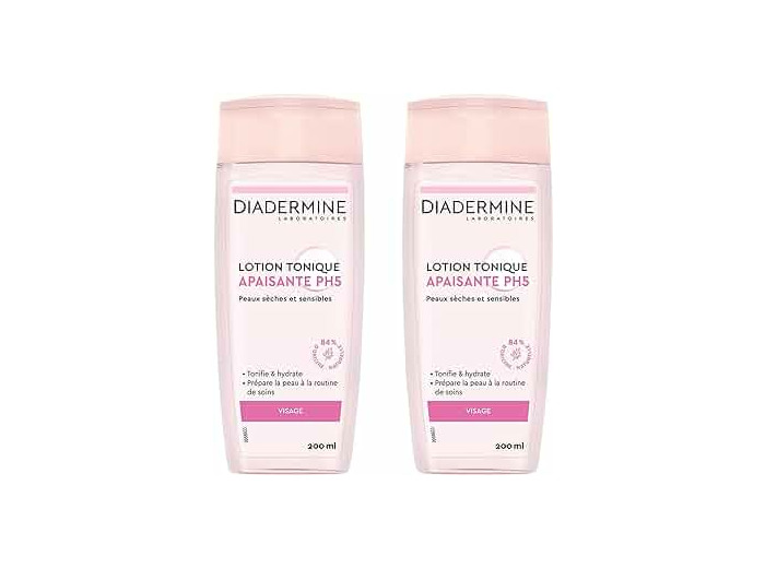 LOT DE 2 LOTION TONIQUE APAISANTE
