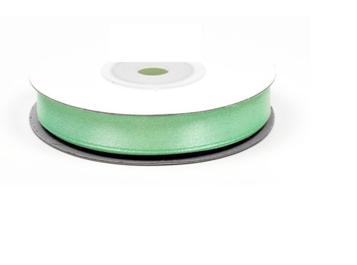Ruban satin vert d'eau 513 largeur 12 mm