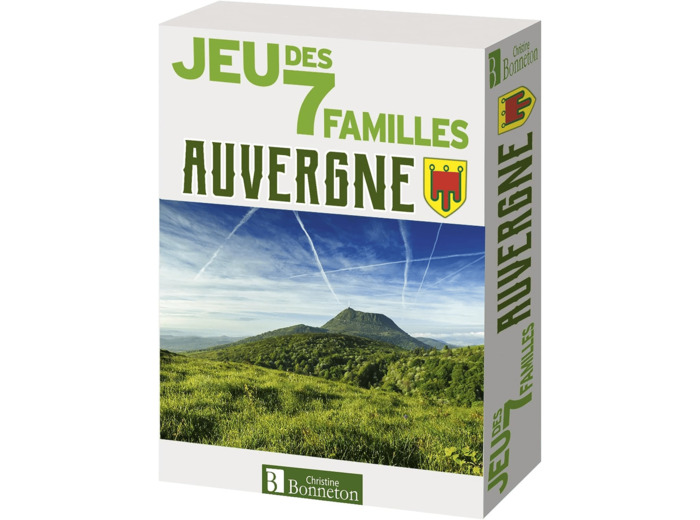 JEU DES 7 FAMILLES AUVERGNE