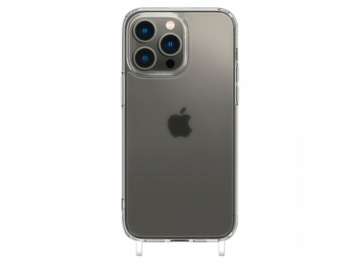 Coque renforcée transparente Skinmoove TPU/PC avec anneau pour iphone 13 Pro