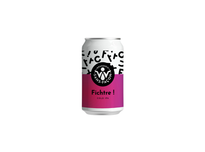 Bière Cold Ipa Fichtre! Brasserie Sans Façon 6 cannettes 33 cl