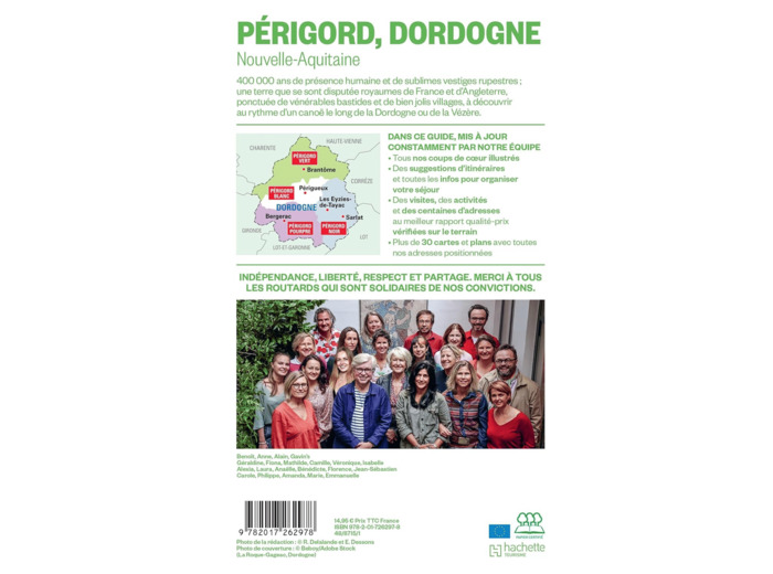 GUIDE DU ROUTARD PERIGORD DORDOGNE 2024/25