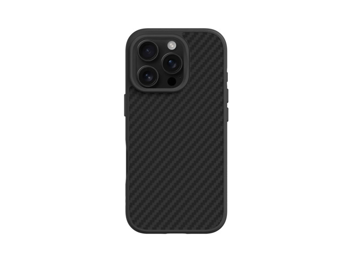 Coque RHINOSHIELD SolidSuit Carbone pour iPhone 16 Pro