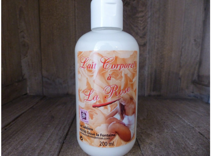 Lait corporel à la rose (200ml)