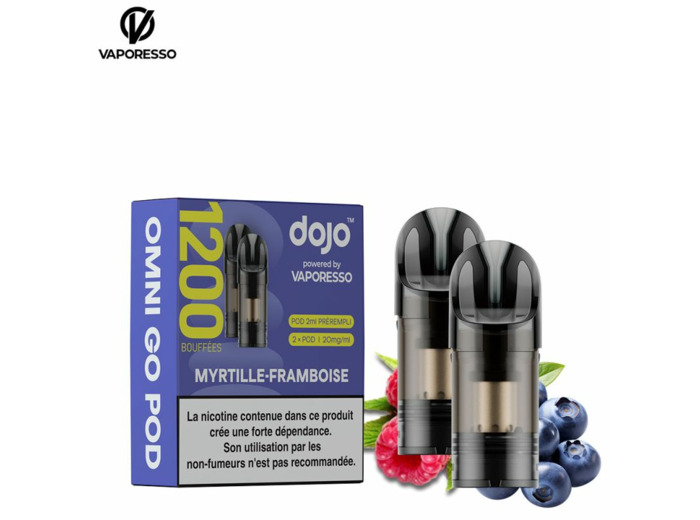 Myrtille Framboise Pods (2 pcs) - Omni GO