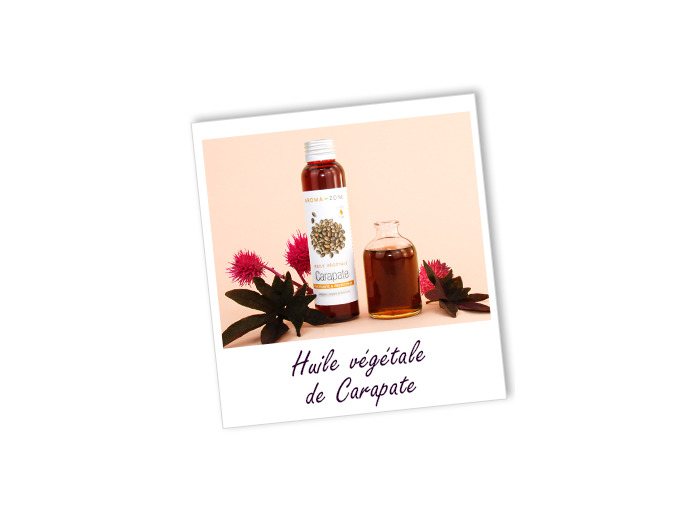 Huile végétale carapate