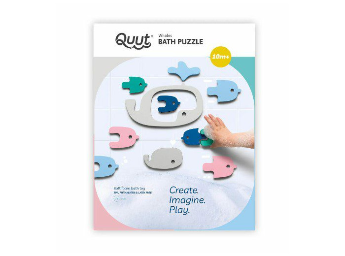 Puzzle pour le bain - Baleines - Quut