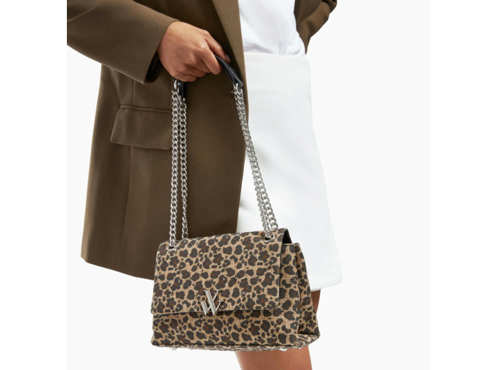Sac à main Léopard - Naomi - Vanessa Wu