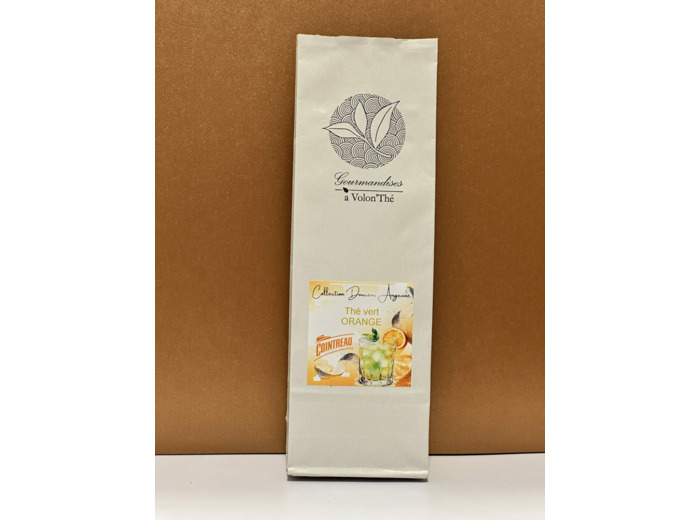 Thé vert orange & cointreau (75gr)