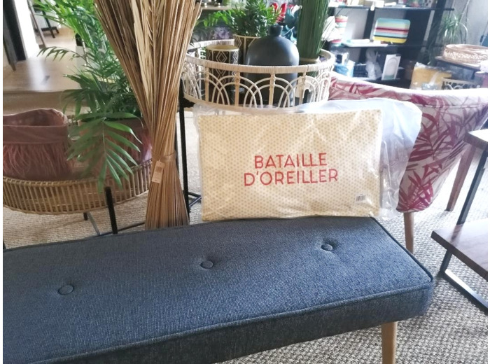 Coussin "Bataille d'oreiller"