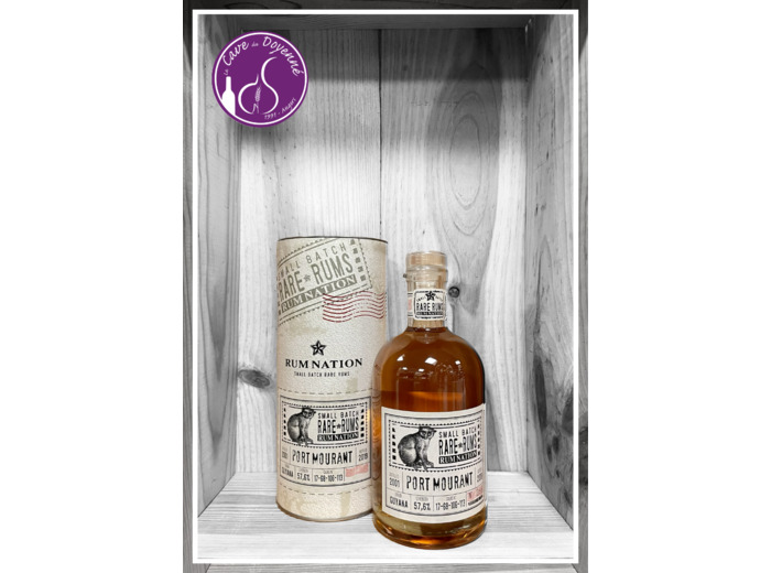 Port Mourant 57,6% 2001-2019 Rum Nation Guyana
