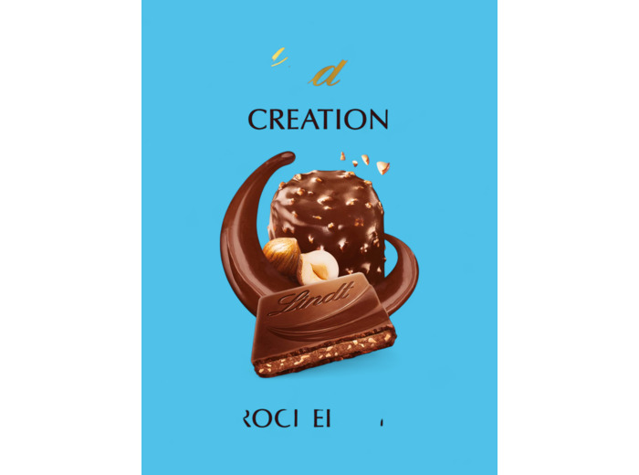Chocolat Lindt Creation - Rocher au lait