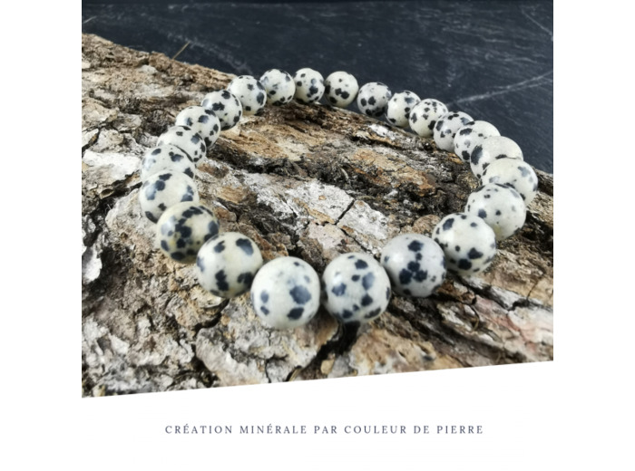 Jaspe dalmatien 6mm