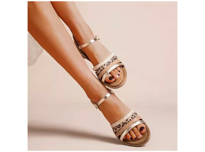 R418- Sandales (T36-T41) (camel)