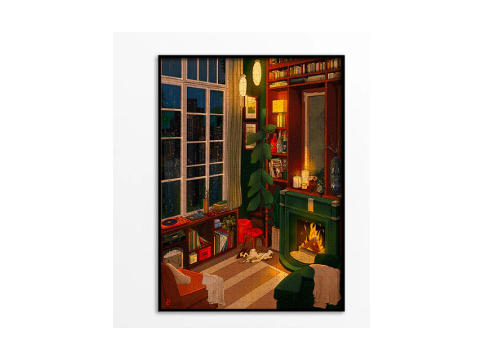 Puzzle Piece and Love