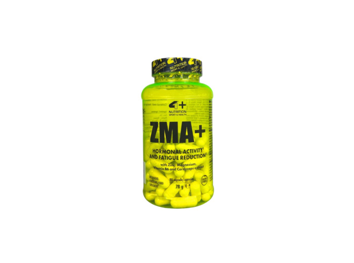4+ NUTRITION ZMA+ 90 CAPSULES