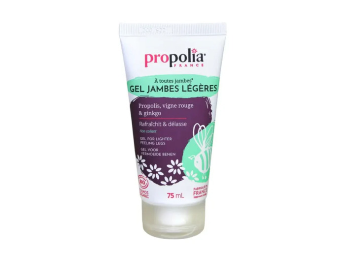 Gel jambes légères, Propolis, Vigne rouge