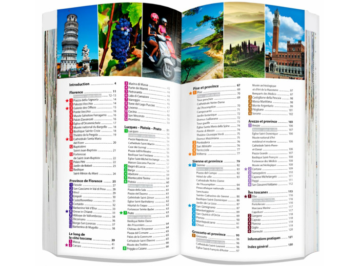 TOSCANE (GUIDE ET CARTE LAMINEE)