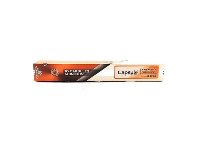 Capsules x 10 Aluminium Crémoso - Capsulo