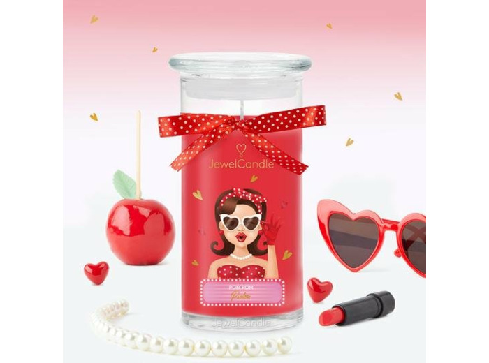 JewelCandle Bougie Bijou Bague taille M POM POM PIDOU