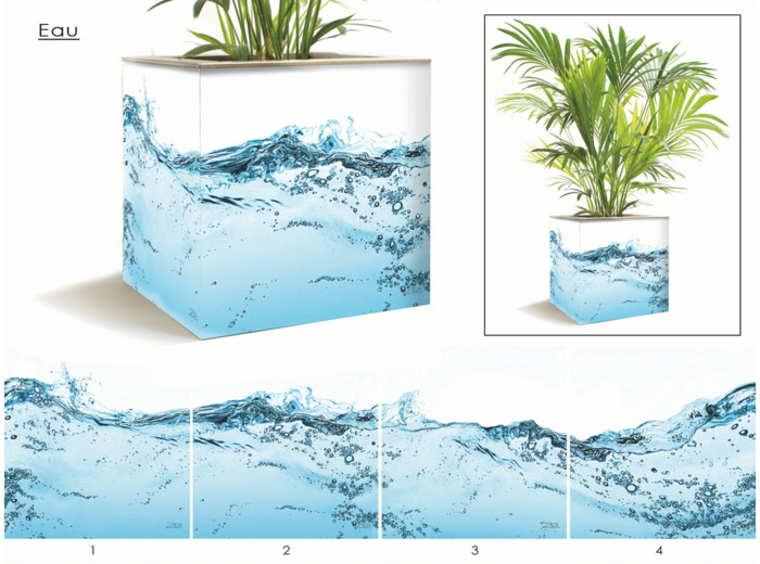 BAC EAU - 30cm x 30cm x 30cm - 4kg