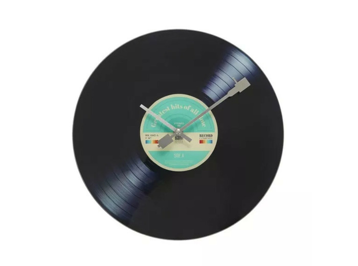 Horloge murale vinyle 'Greatest hits'