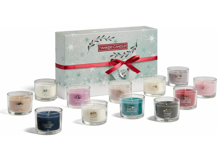 Coffret Noël - 12 VOTIVES EN VERRE