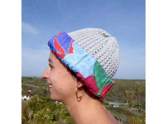 Bonnet Eclore gris