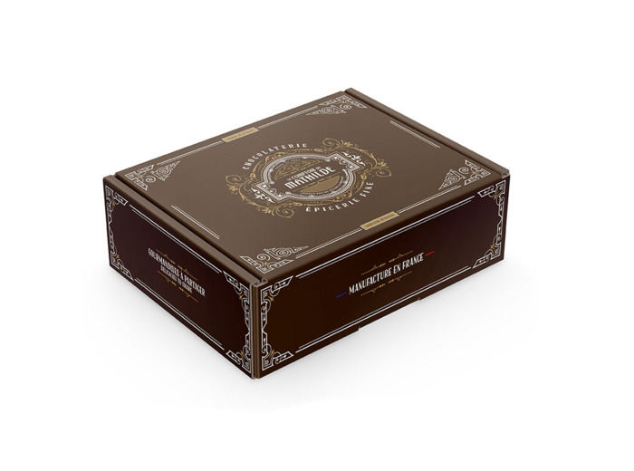 Colis cadeau moyen modèle - vendu vide