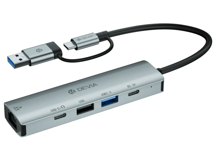 DEVIA Pro2 Hub USB-C 5 en 1