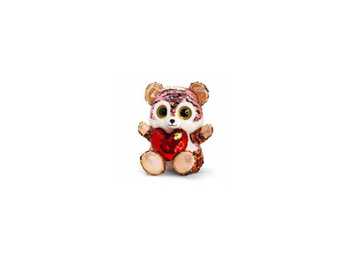 GLITTER MOTSU - PELUCHE COEUR ET PAILLETTES