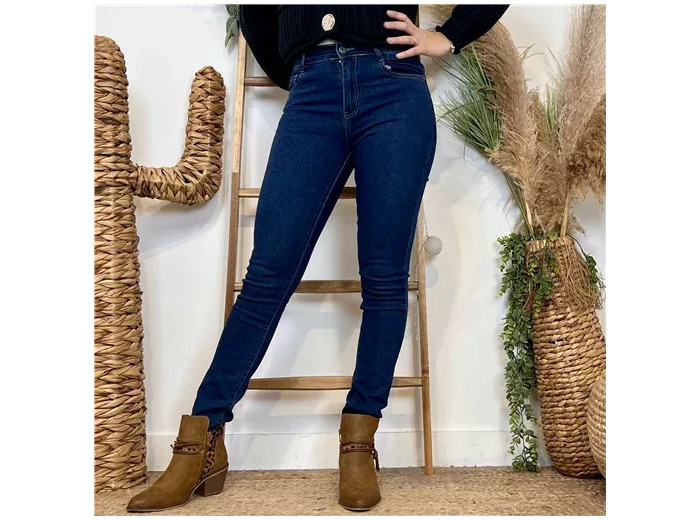 M974- Jean coupe Slim Voggo (T36-T44) (denim)