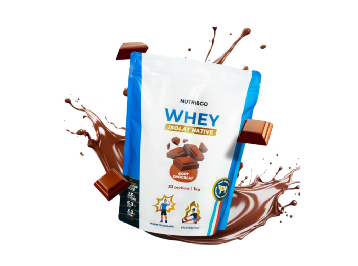 NUTRI AND CO WHEY ISOLATE NATIVE