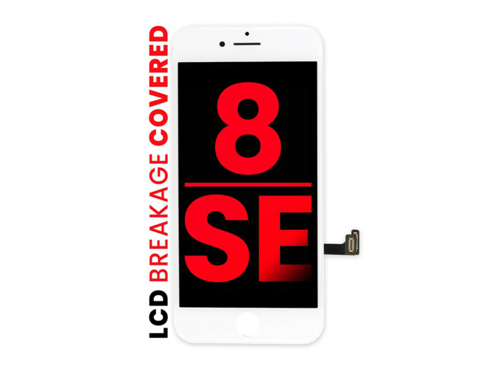 Bloc écran LCD pour iPhone 8 - SE 2020 - SE 2022 - XO7 Incell - Blanc