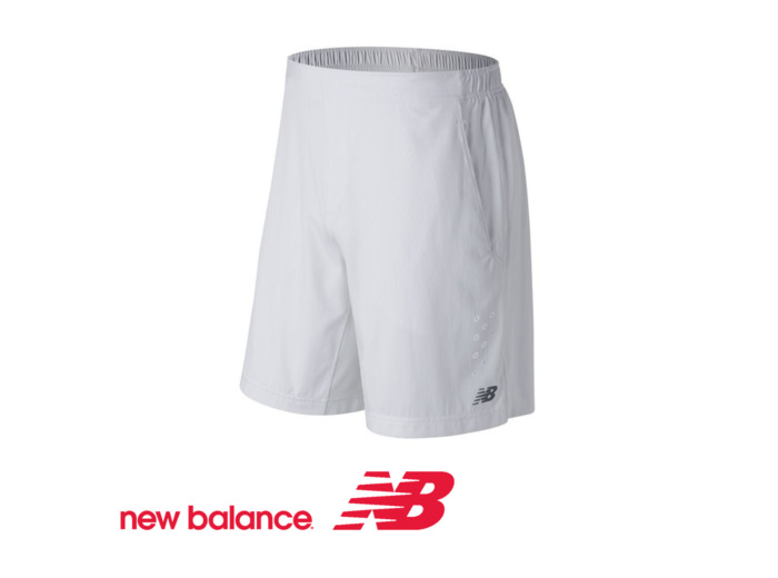 NEW BALANCE SHORT 9IN TOURNAMENT White