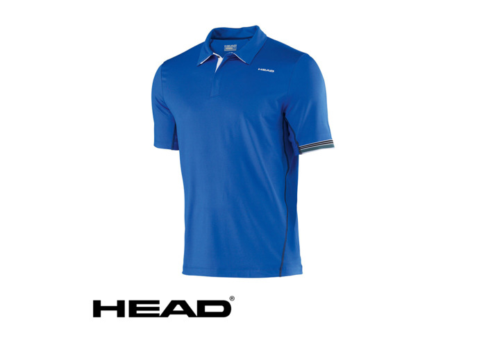 HEAD PERFORMANCE POLO SHIRT Blue
