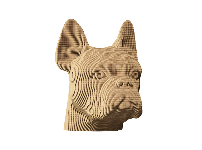 Bulldog Puzzle 3D