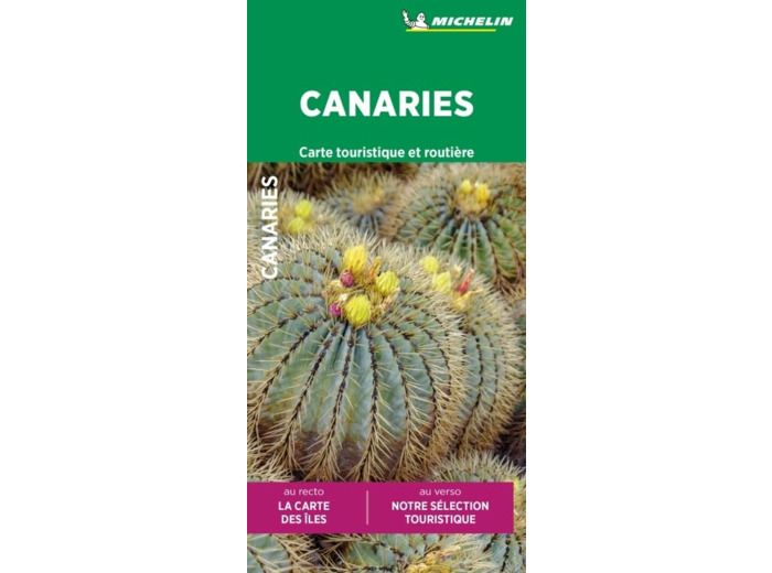 CARTE ROUTIERE & TOURISTIQUE ILES CANARIES