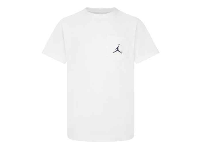 T-shirt Jordan Core Pocket enfant white