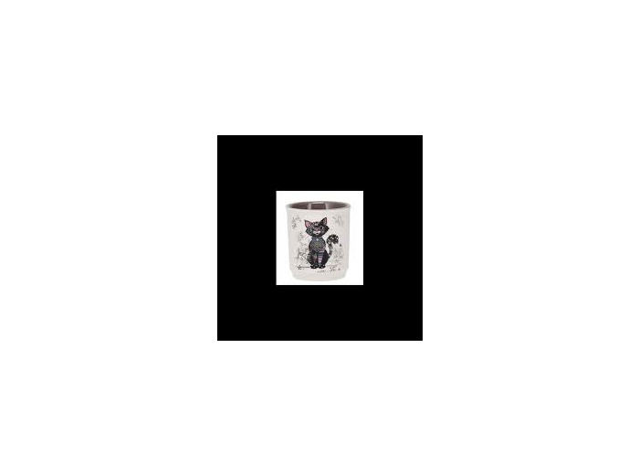 Coquetier kook chat mignon