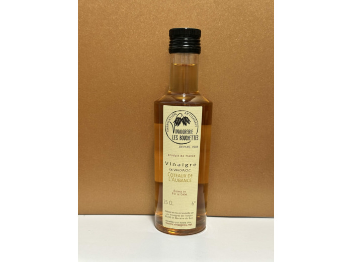 Vinaigre de côteaux de l'Aubance (25cl) "Vinaigrerie les Bouchettes"