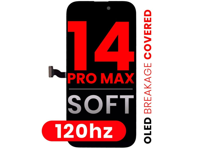 Bloc écran OLED pour iPhone 14 Pro Max - Aftermarket Pro: XO7 Soft