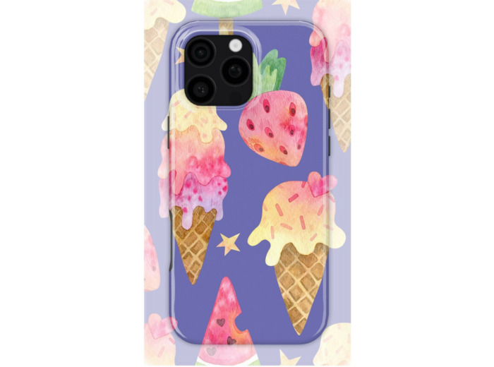 Gelato Dreams | Coque de téléphone 3D 2en1 Ultra-résistante
