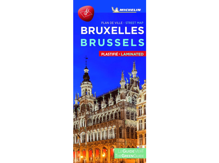 PLAN BRUXELLES / BRUSSELS (PLASTIFIE / LAMINATED)