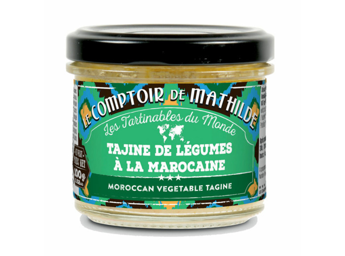 Tajine de légumes à la marocaine légumes épicés tartinable